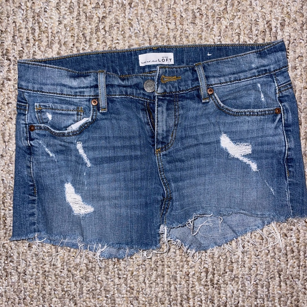Jean shorts